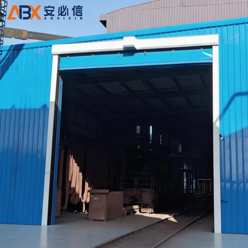 黄冈软帘堆积门